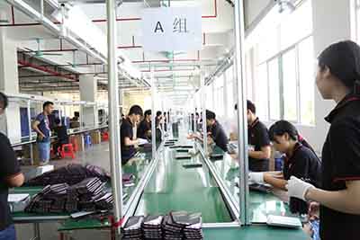 Phone Case Factory Packaging Line Work-flow