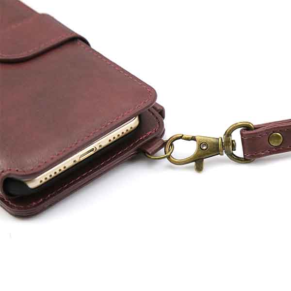 Multifunction luxurious wallet leather iPhone case