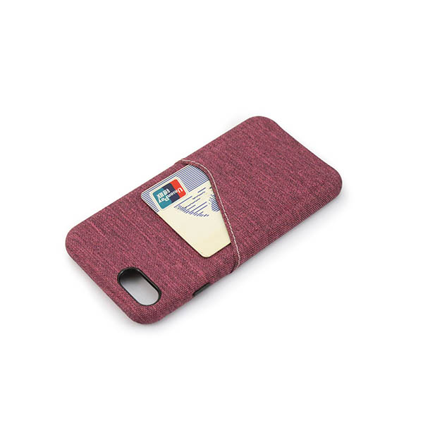 iPhone 7/8 Plus Card Pocket Linen Case