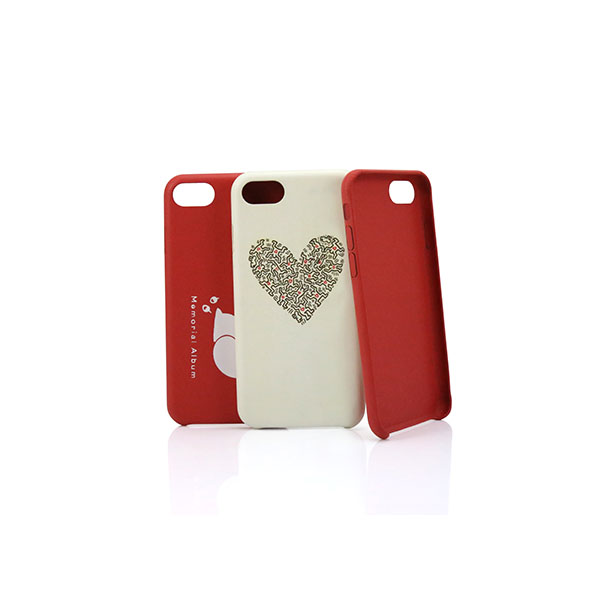 Simple Style Heart&Squirrel Printing PC iPhone 8  Plus Case
