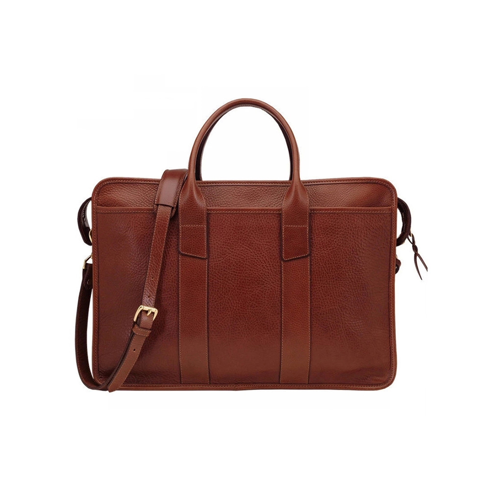 New arrival best selling OEM leather briefcase business laptop b