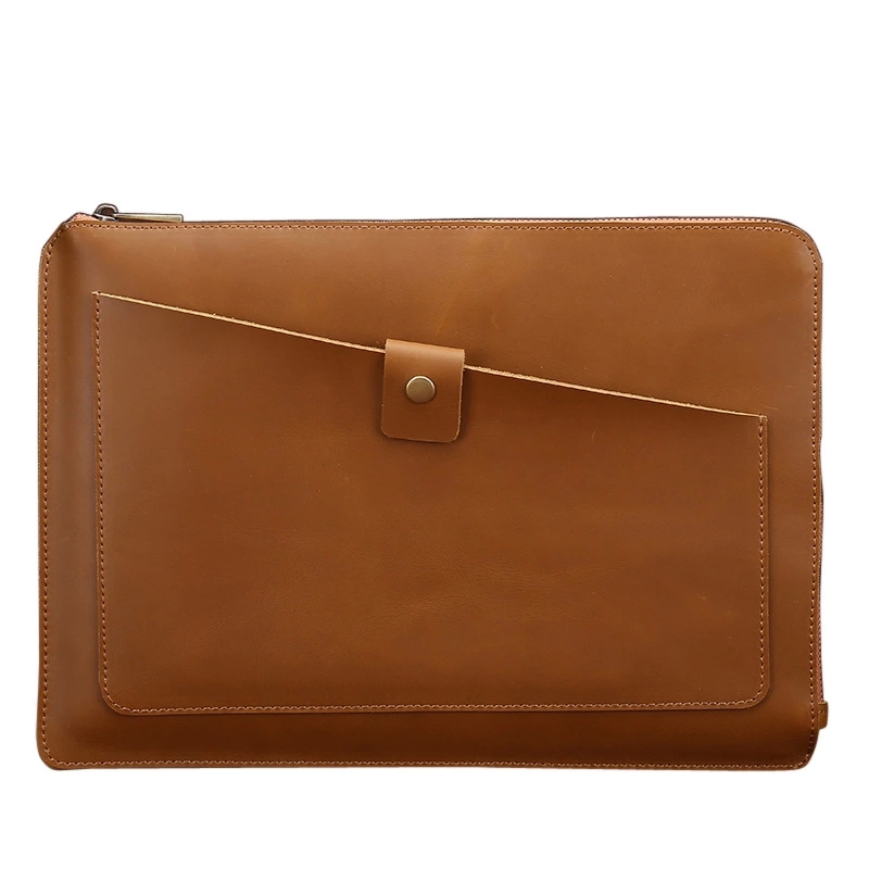 Hot Selling Wholesale PU Leather Soft Case Sleeve Laptop Bag